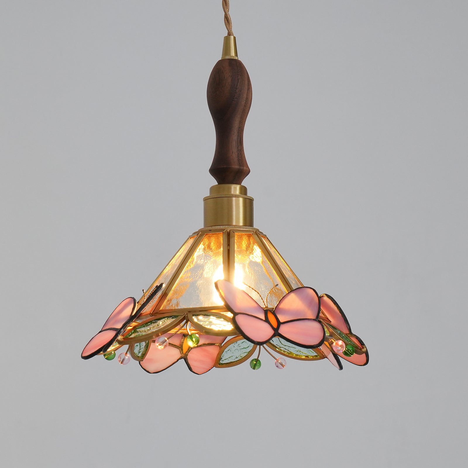 Tiffany Suspension Papillon Rétro