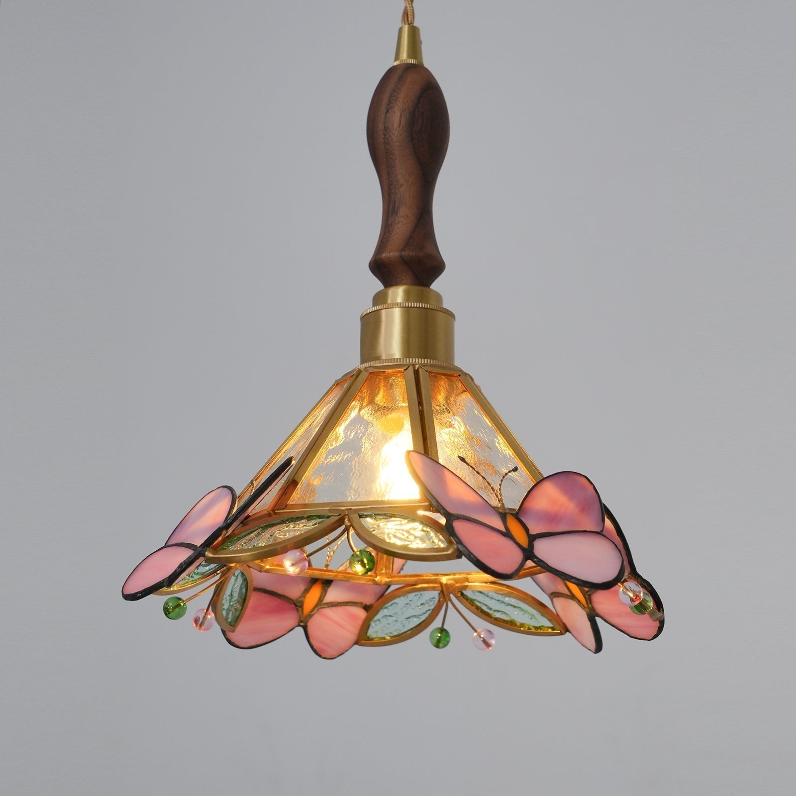 Tiffany Suspension Papillon Rétro