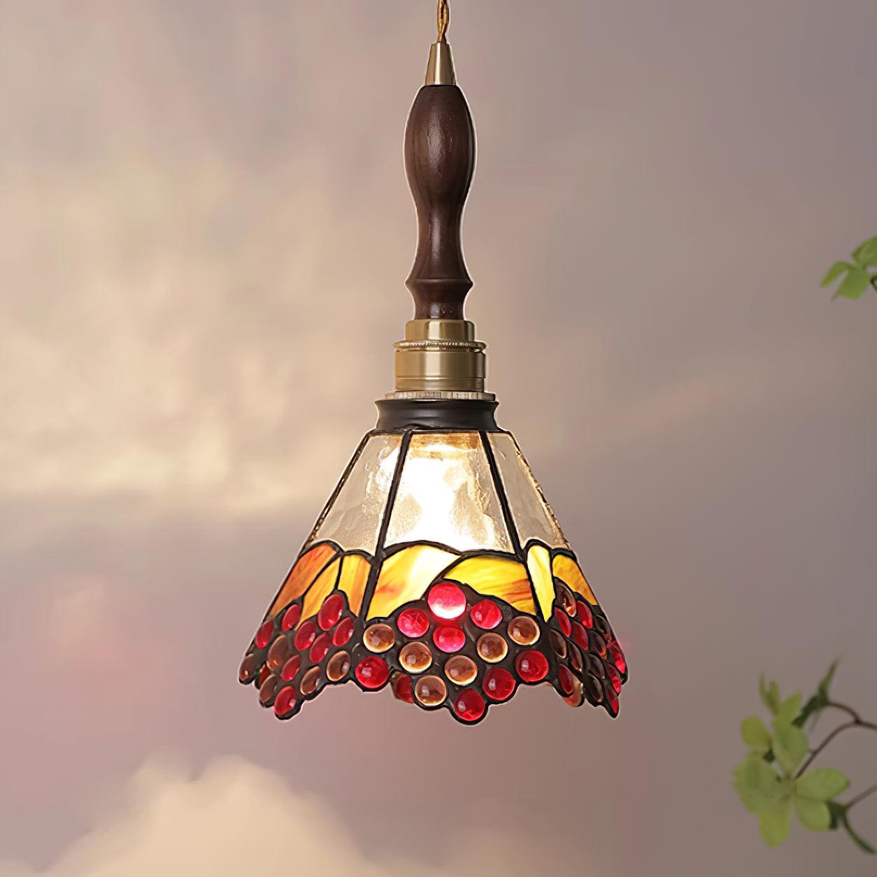 Tiffany Suspension Papillon Rétro