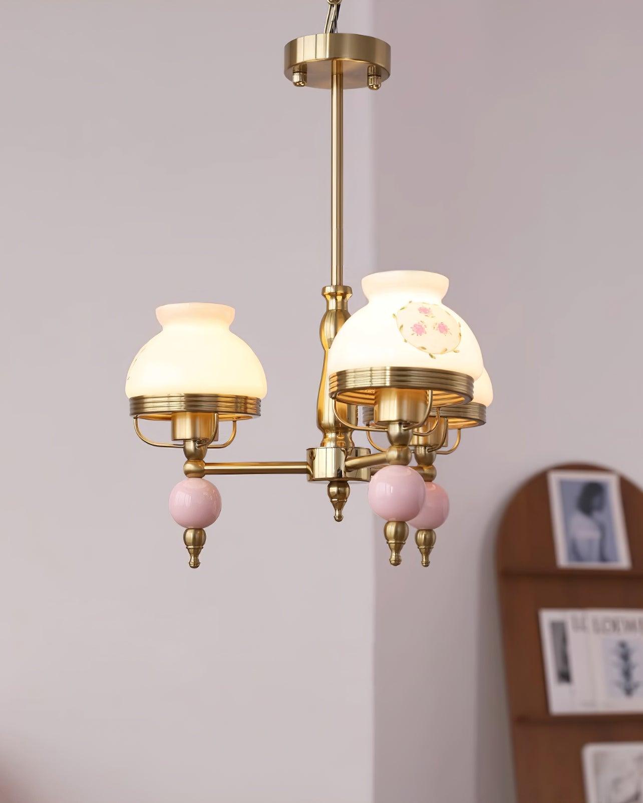 Sylvace Lustre en verre et luminaire pour salle à manger ou salon Vintage