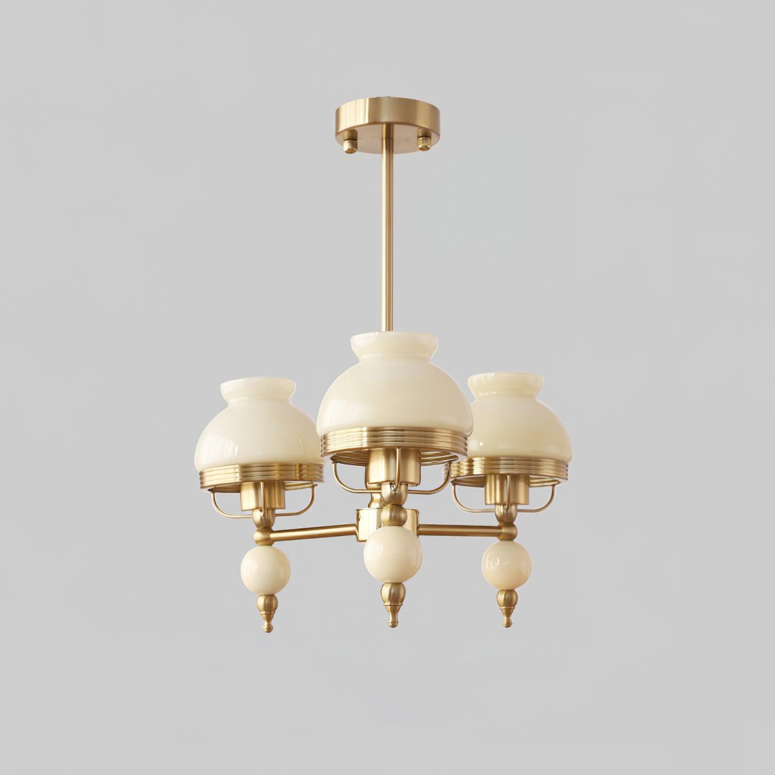 Sylvace Lustre en verre et luminaire pour salle à manger ou salon Vintage