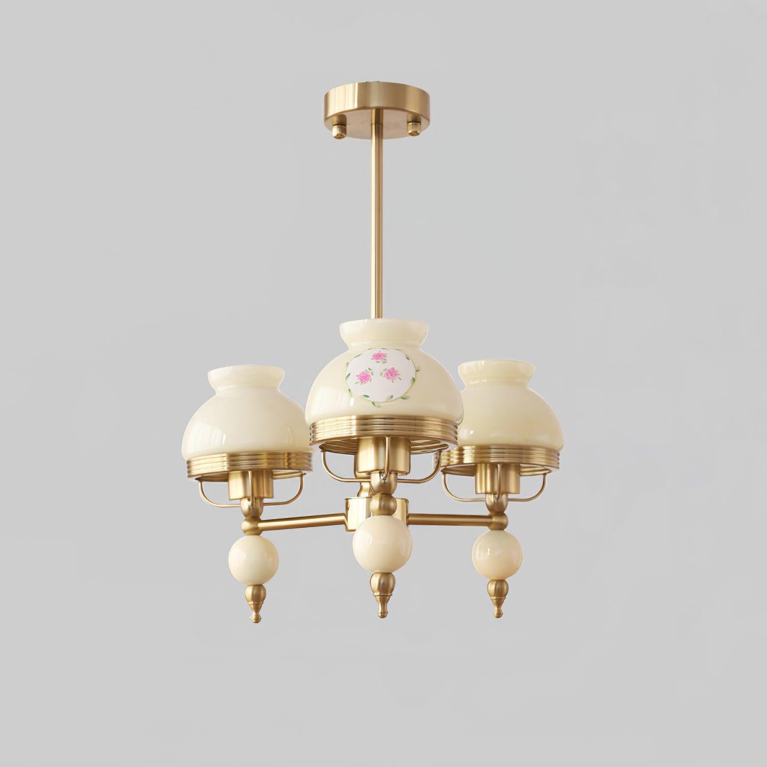 Sylvace Lustre en verre et luminaire pour salle à manger ou salon Vintage