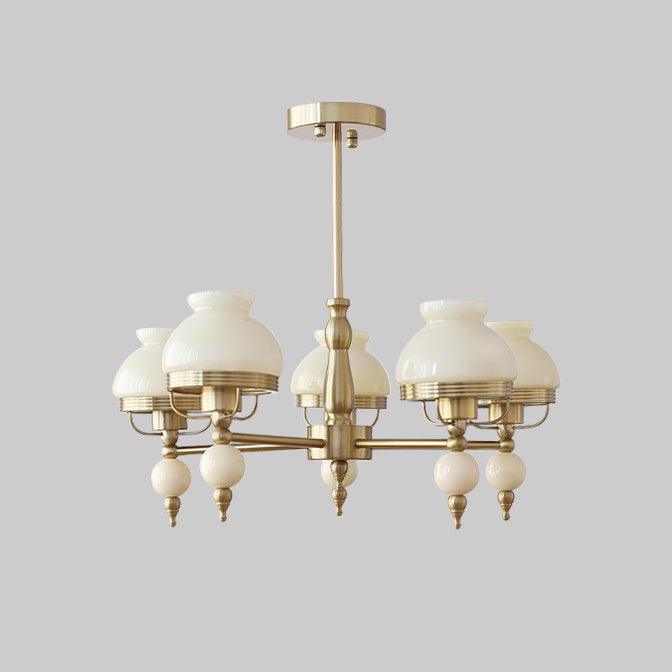 Sylvace Lustre en verre et luminaire pour salle à manger ou salon Vintage
