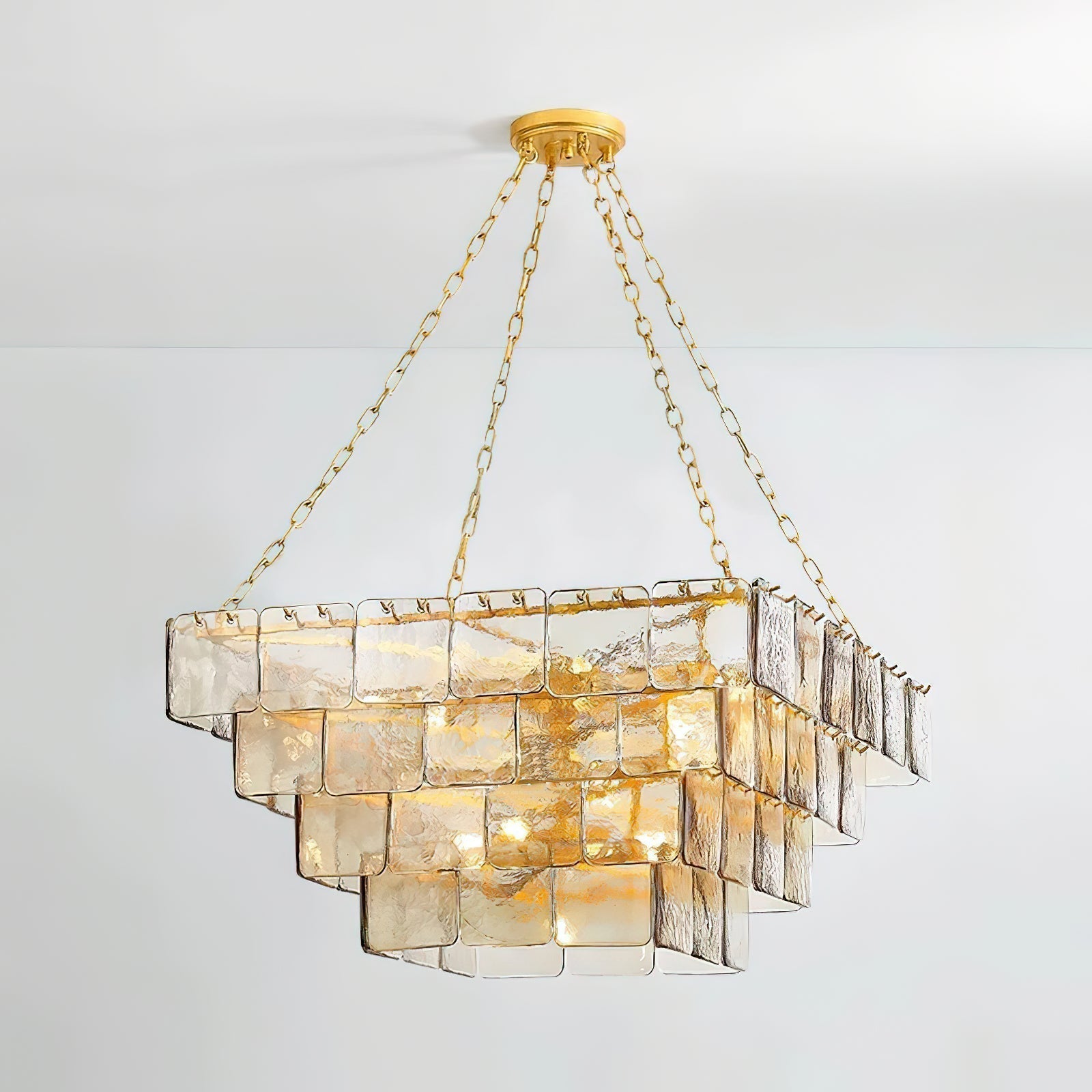 Revelation Lustre Panneaux en Verre Superposés Éclat