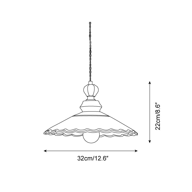 Revelyn Suspension Ruban Écaille