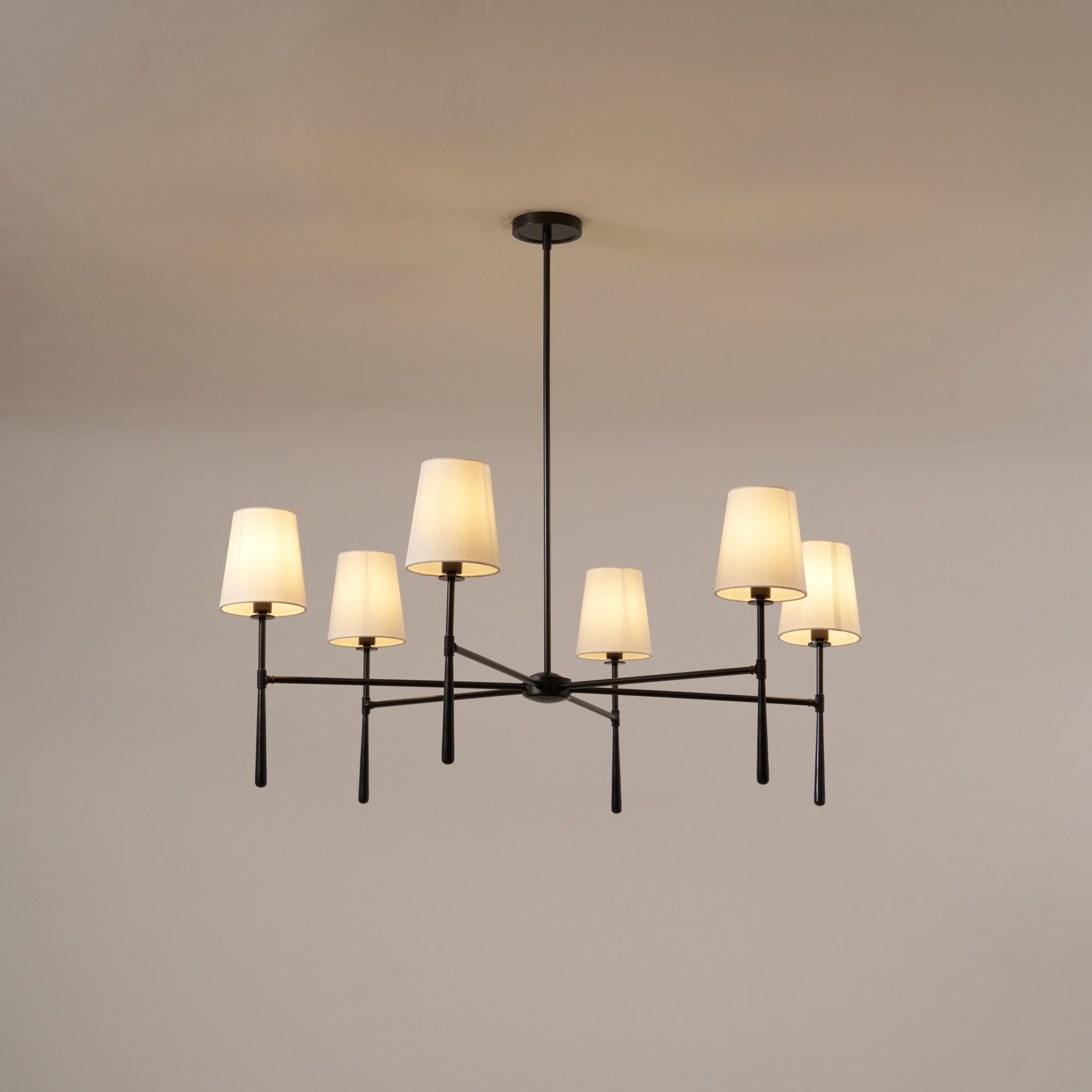Valea Lustre à 4/6 Têtes Style Mid-Century