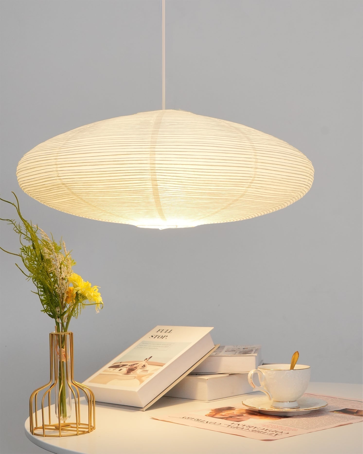 Lustra Suspension en Papier pour Salon