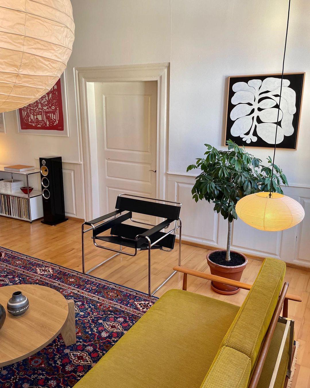 Lustra Suspension en Papier pour Salon