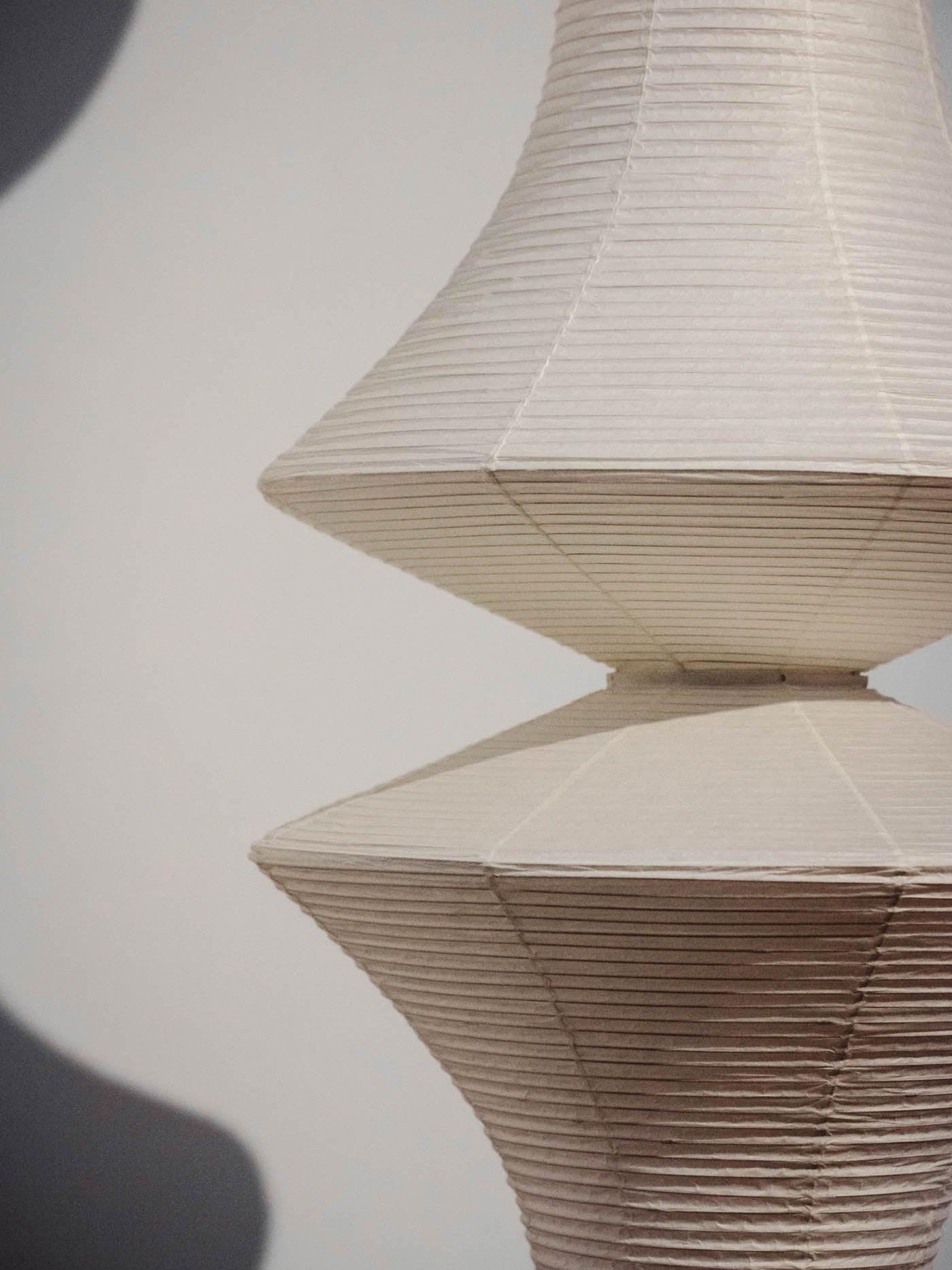Lustra Suspension Luminaire Papier Washi E pour Salon