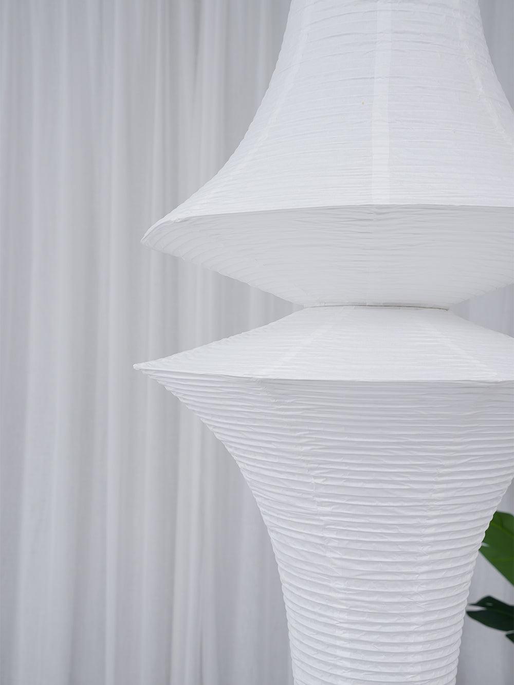 Lustra Suspension Luminaire Papier Washi E pour Salon