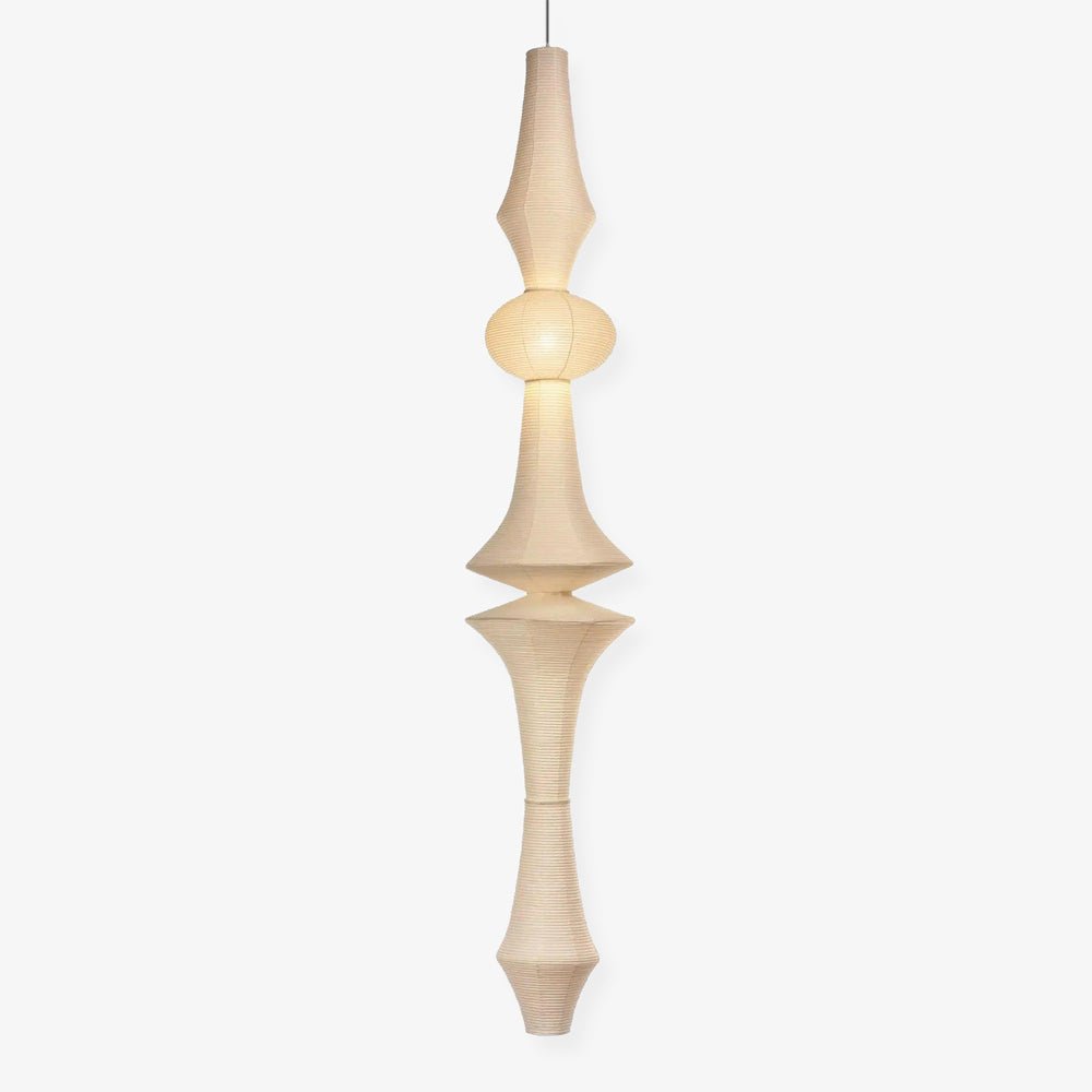 Lustra Suspension Luminaire Papier Washi E pour Salon