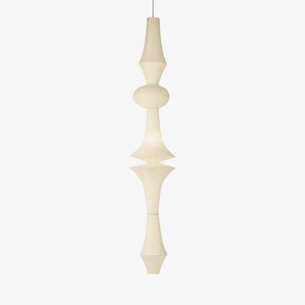 Lustra Suspension Luminaire Papier Washi E pour Salon