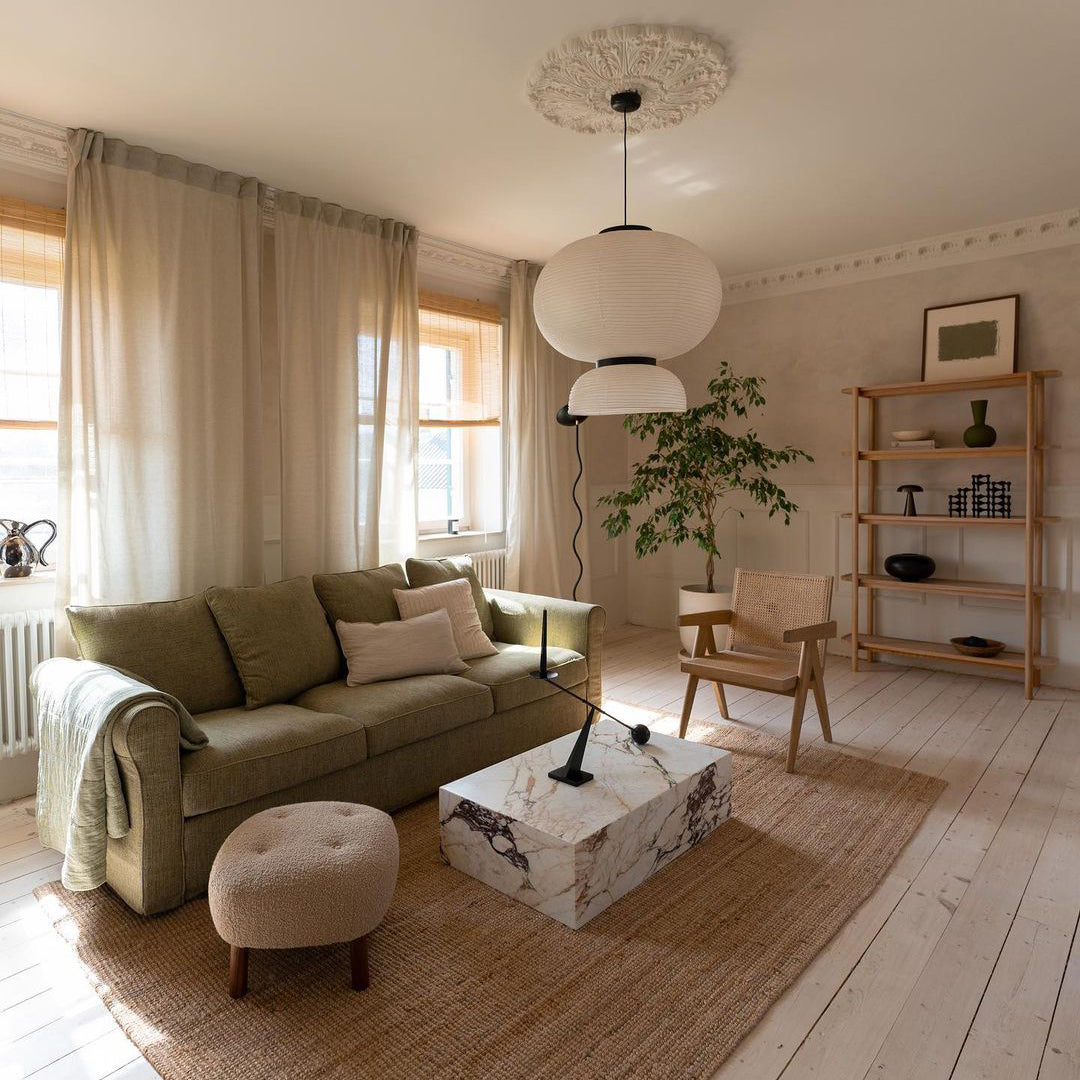 Tessire Lampe Suspendue Scandinave en Papier