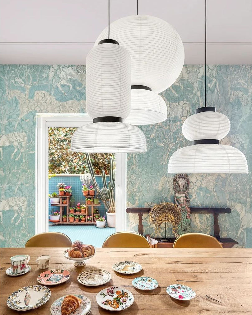 Tessire Lampe Suspendue Scandinave en Papier