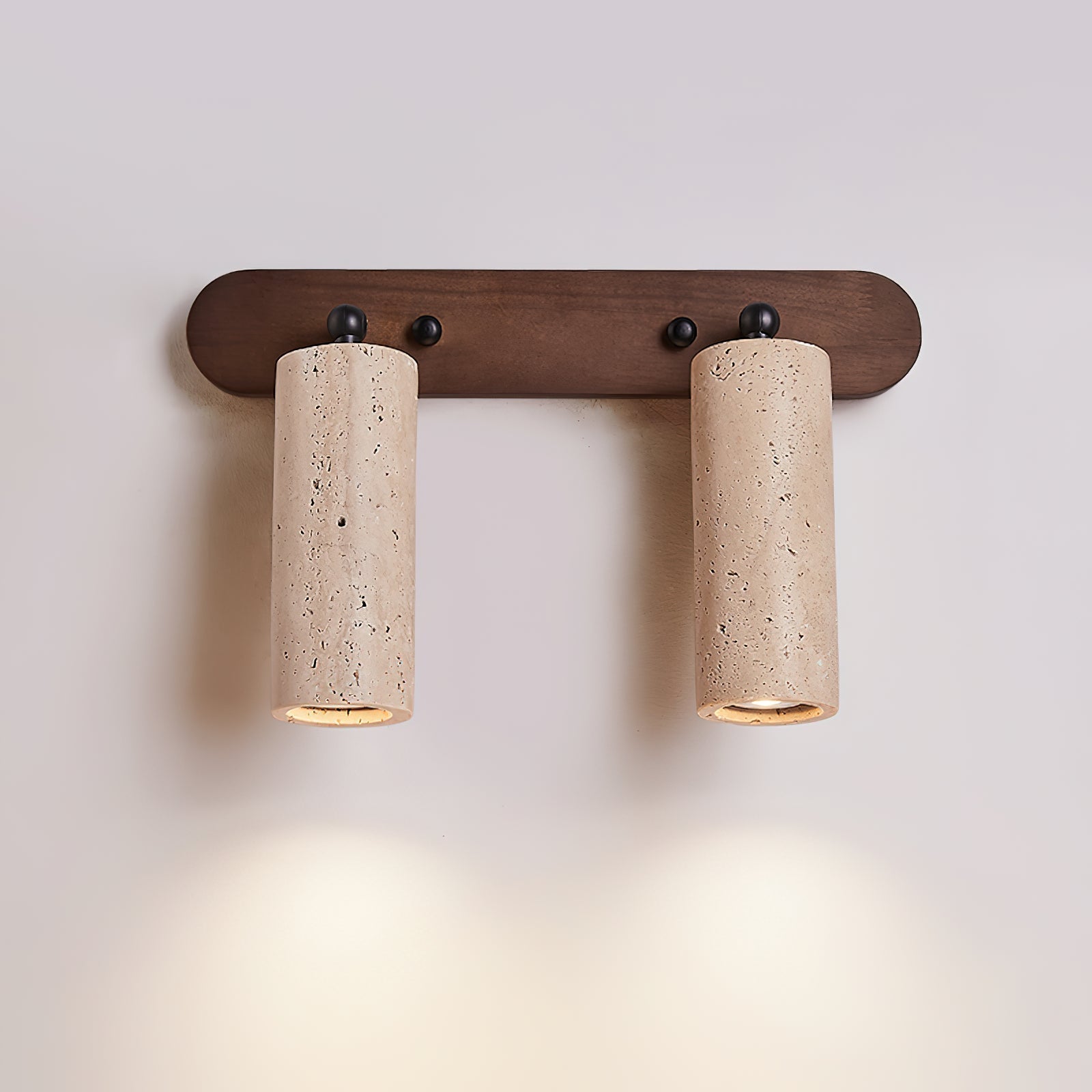 Solaro Applique Murale Projecteur Travertin