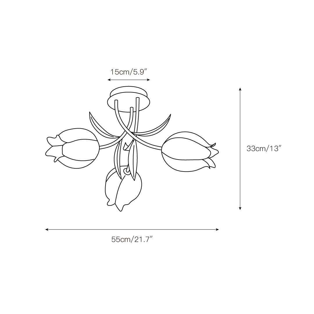 Armarila Lampe de Plafond Métal Créativité Individuelle