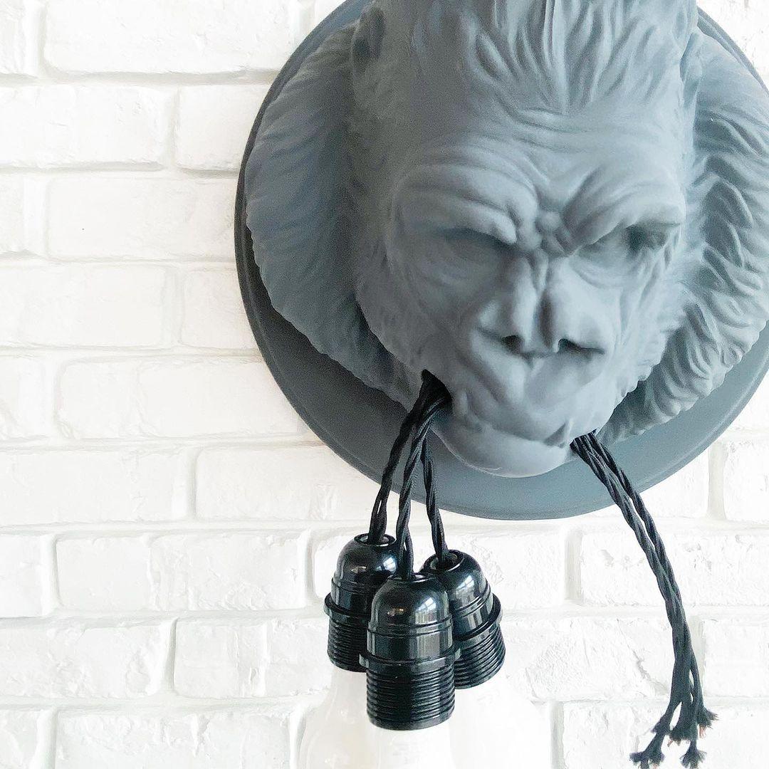 Veleda Applique Murale en Résine Premium Élégance