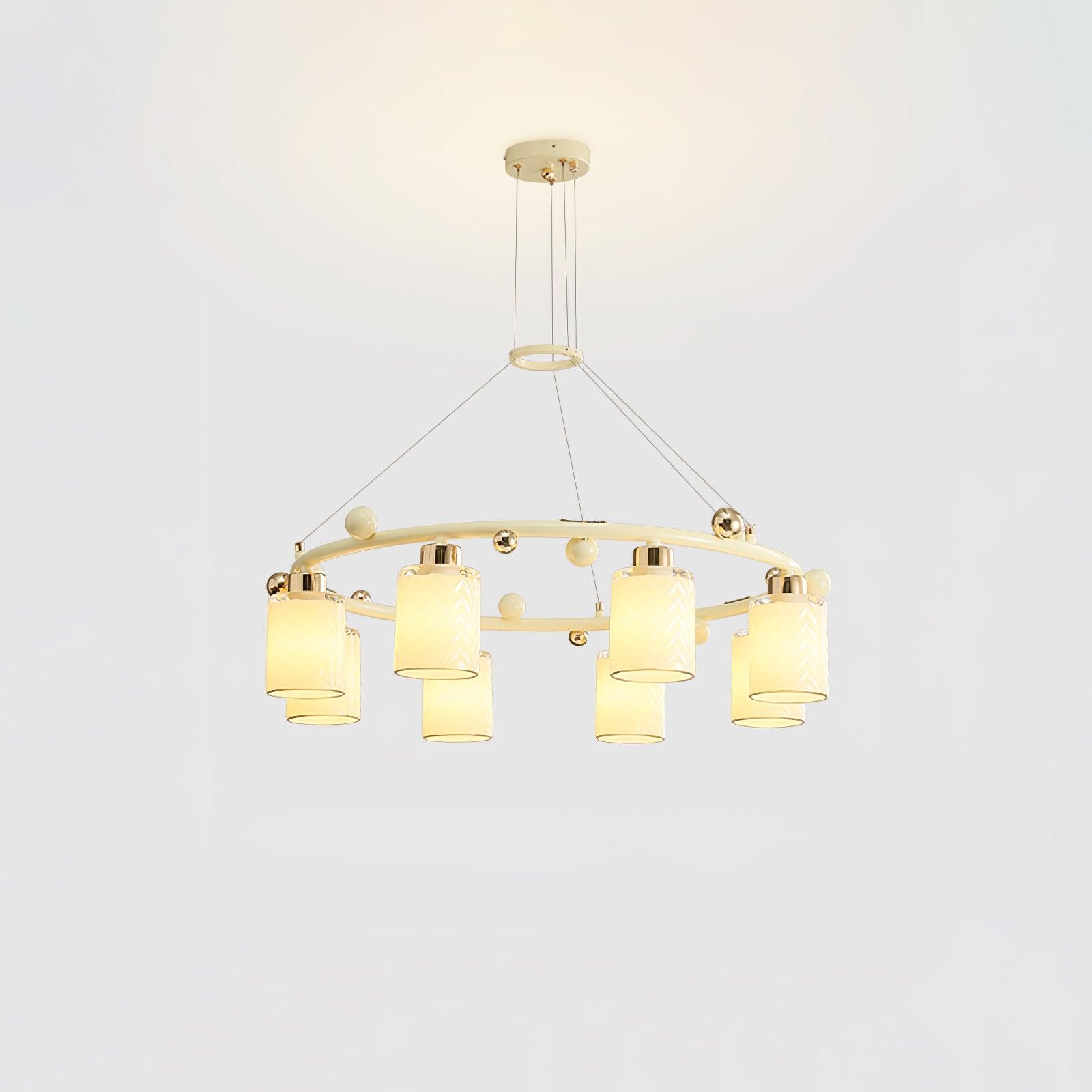 Alsile Style Japandi Verre Lustre