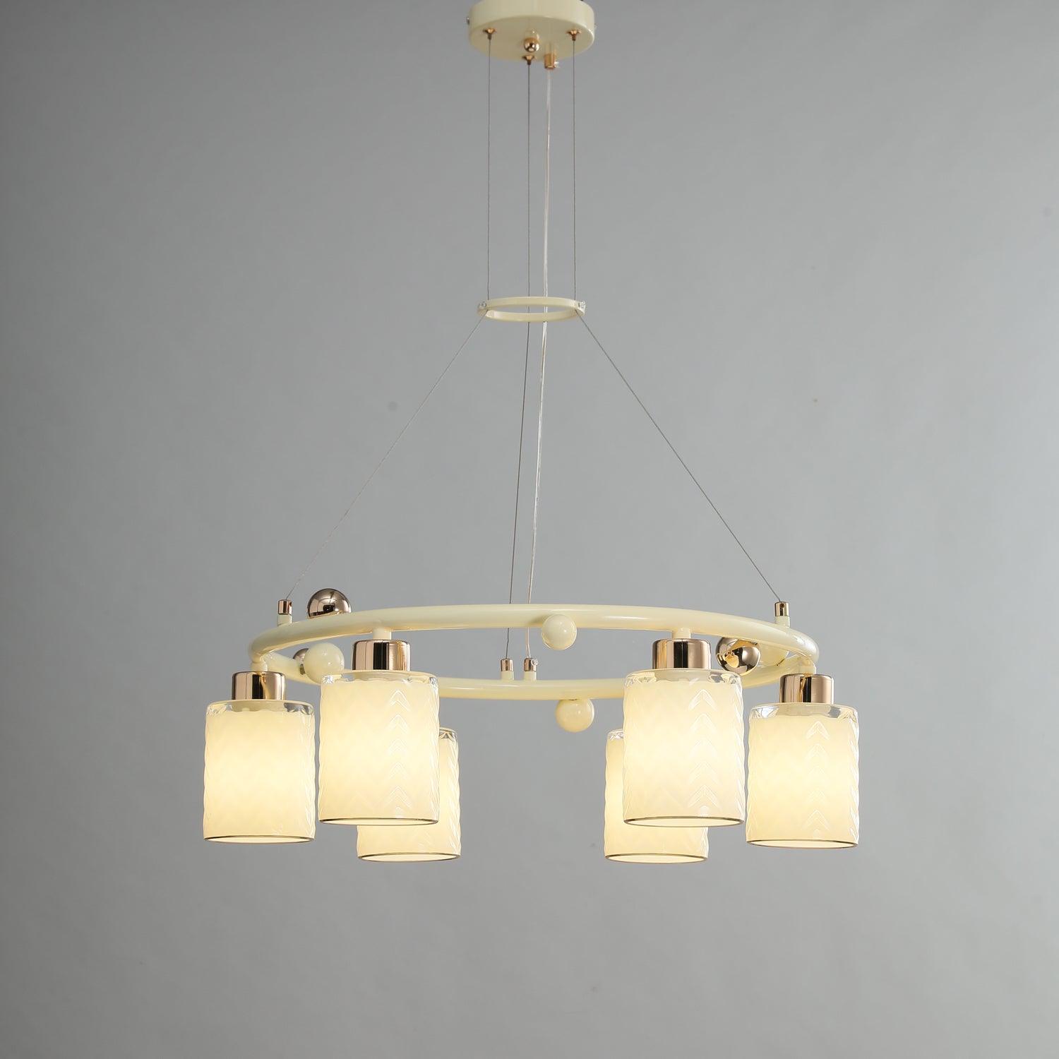 Alsile Style Japandi Verre Lustre