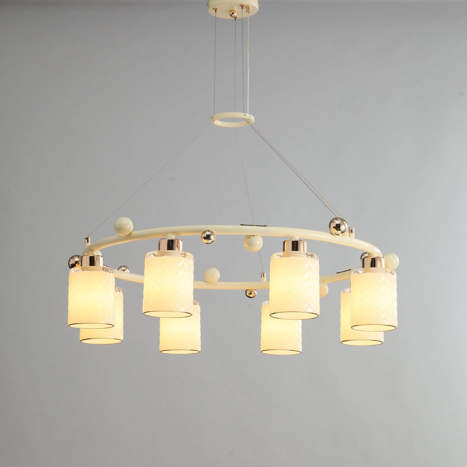 Alsile Style Japandi Verre Lustre