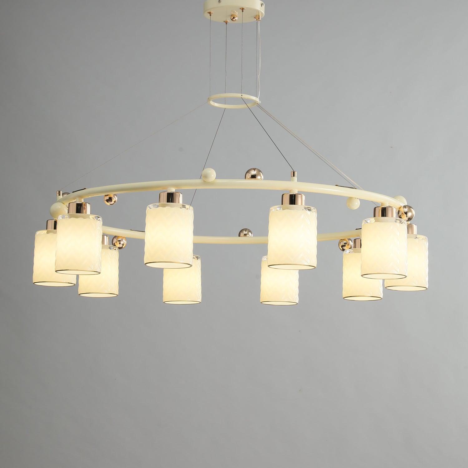 Alsile Style Japandi Verre Lustre