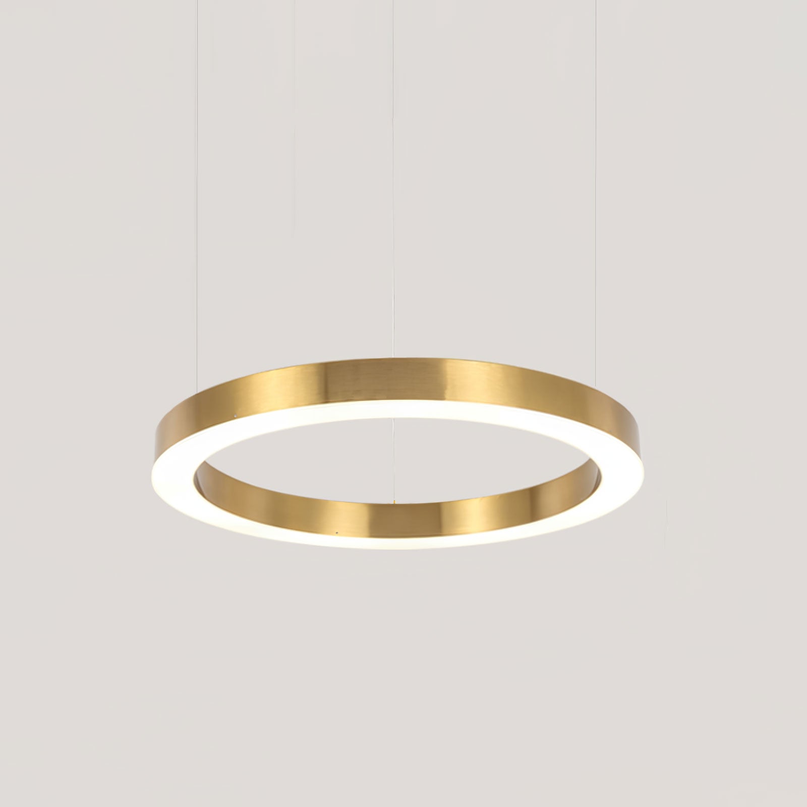 Lustra Suspension Dorée Moderne