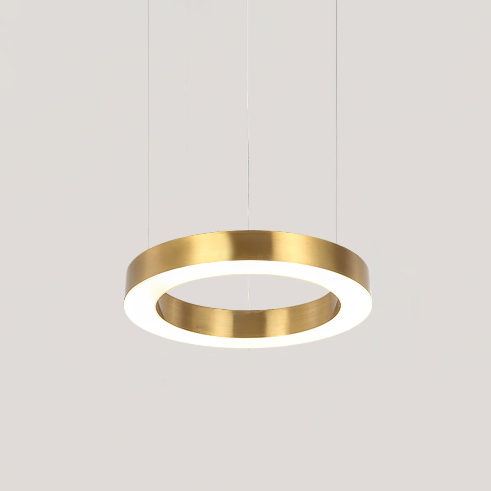 Lustra Suspension Dorée Moderne
