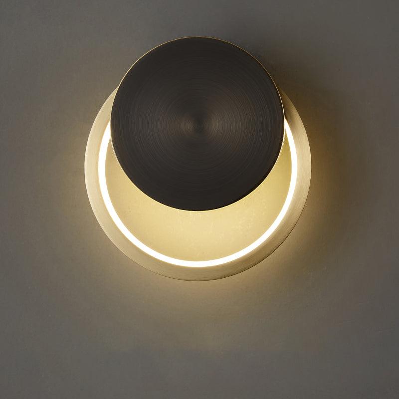 Maisie Applique Murale Moderne Minimaliste LED En Forme D'anneau En Laiton