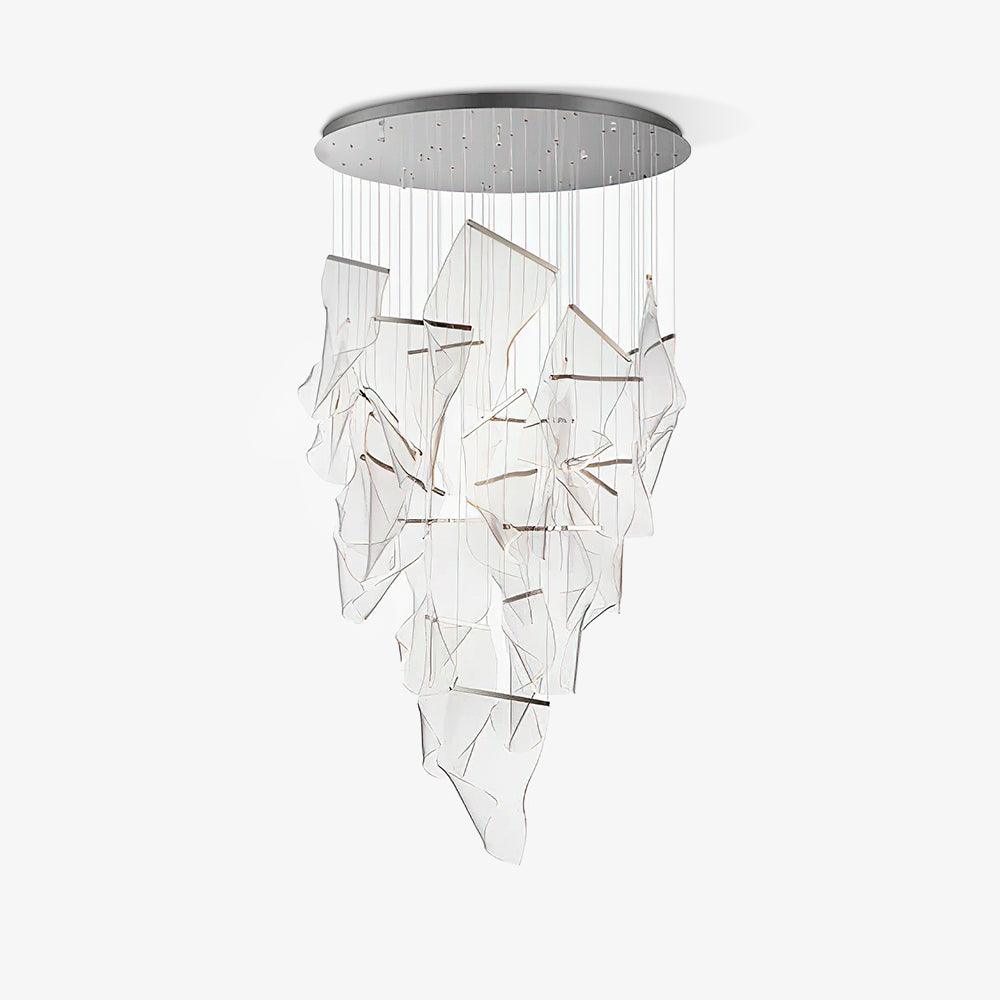 Lustra Lustre Acrylic LED Abstract Floating