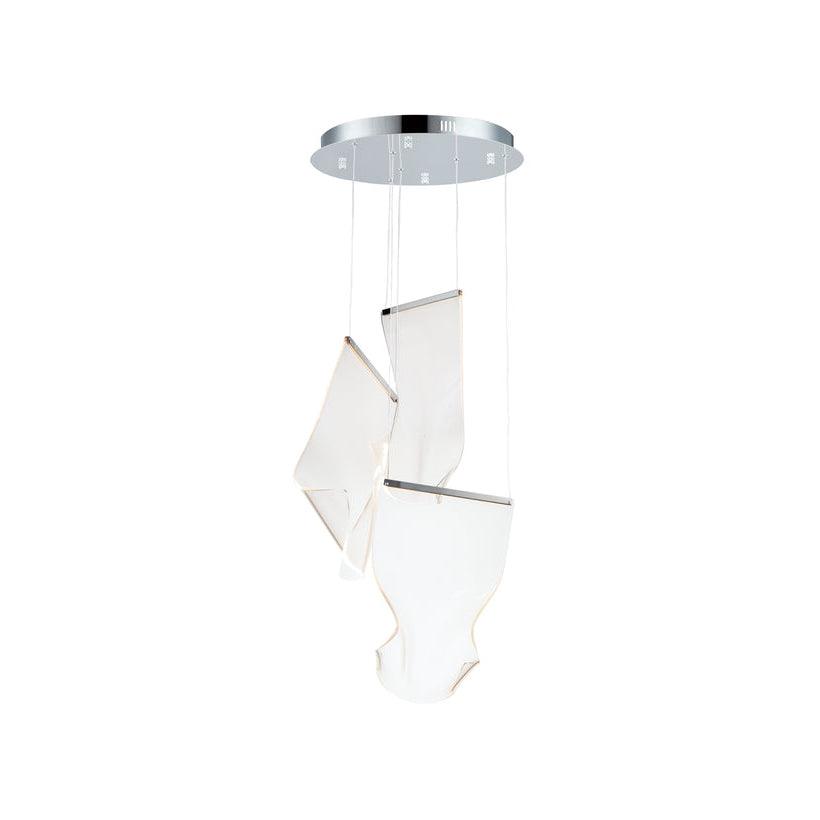 Lustra Lustre Acrylic LED Abstract Floating