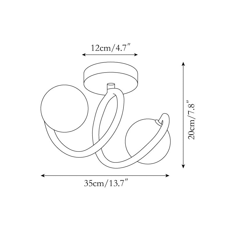 Liora Plafonnier Boule