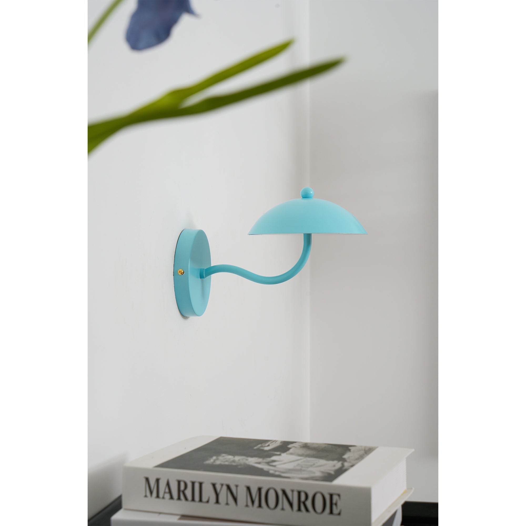 Errina Applique Murale Métal Minimaliste Moderne Ondulée