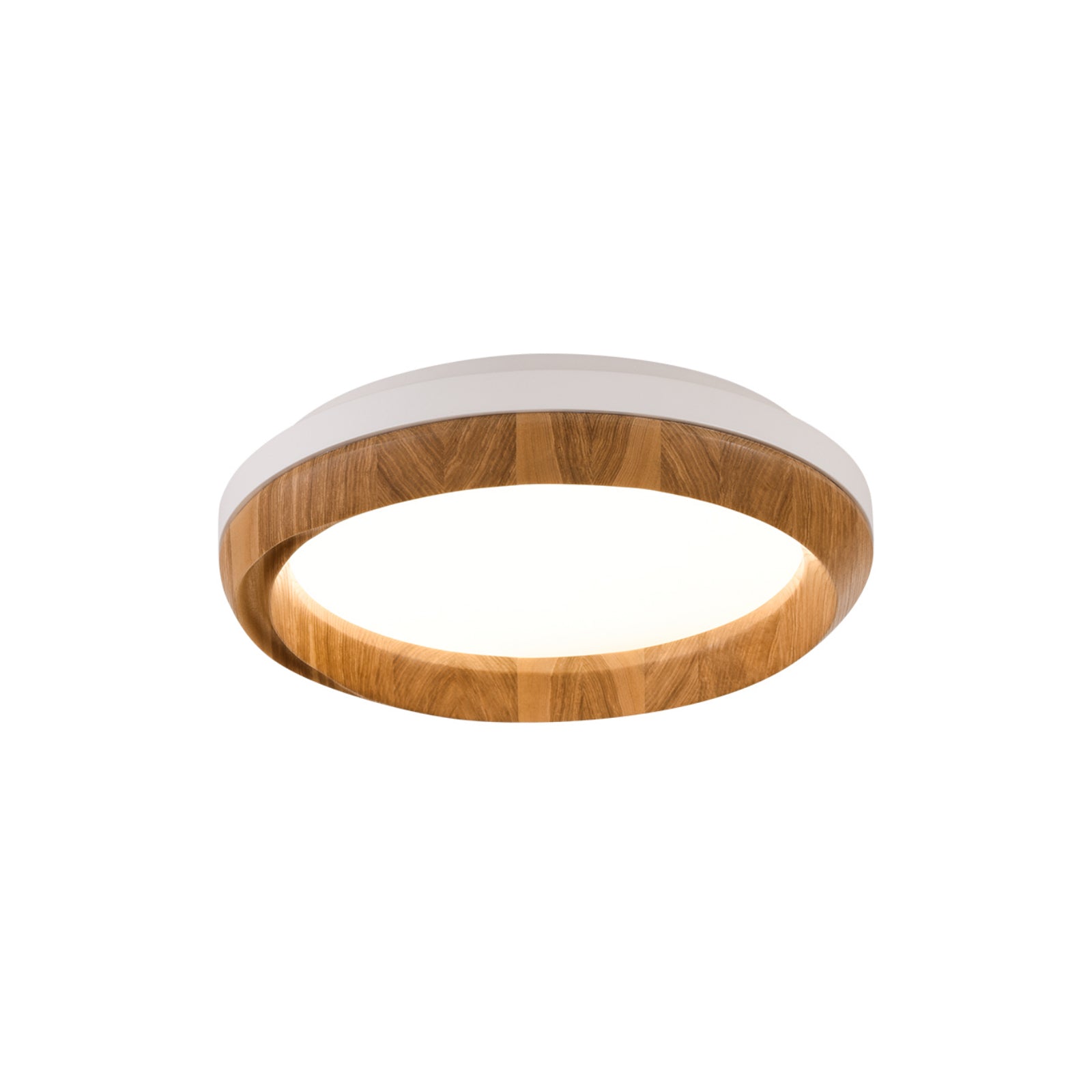 Aurdoreth Plafonnier Moderne Minimaliste Bois Ondulé