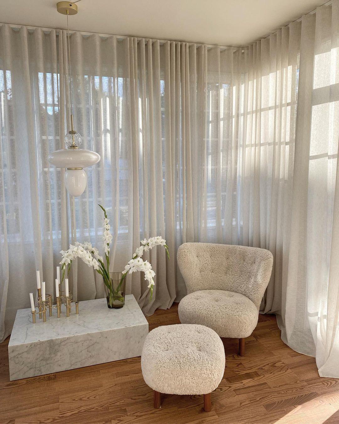 Orbelin Lampe Suspension en Verre et Laiton