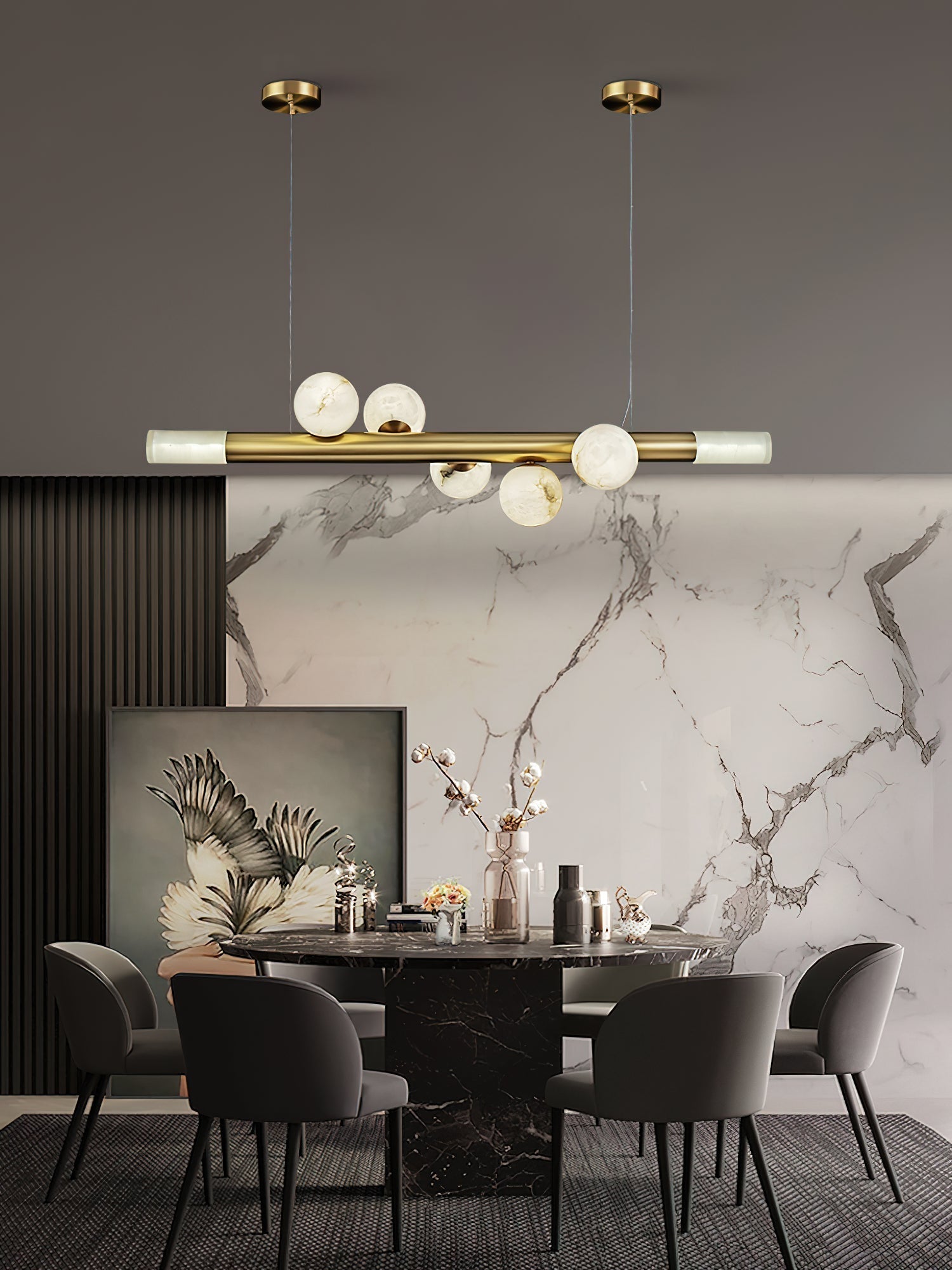 Avaros Suspension Moderne Minimaliste Alabastre