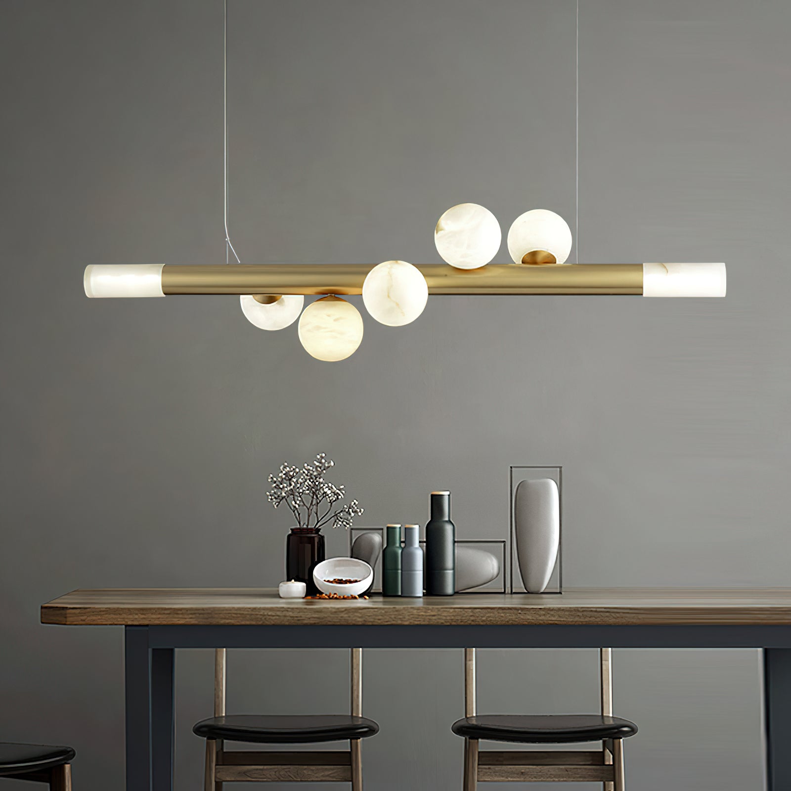 Avaros Suspension Moderne Minimaliste Alabastre