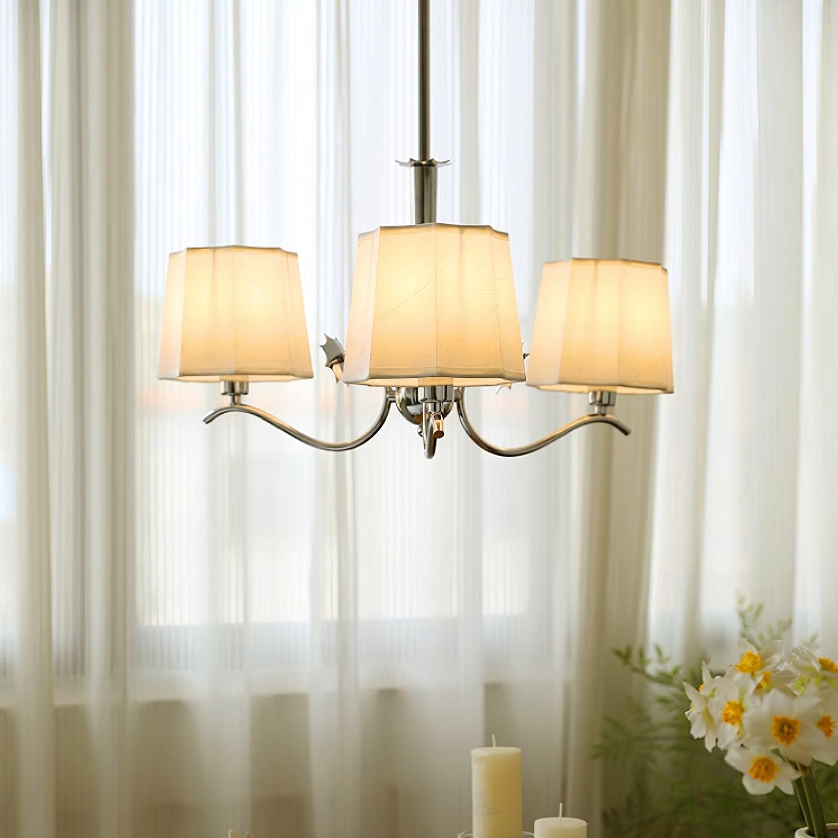 Rockville Lustre Chrome Blanc Élégant