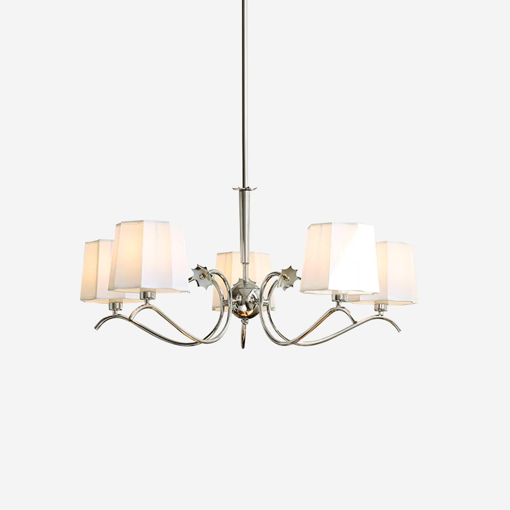 Rockville Lustre Chrome Blanc Élégant