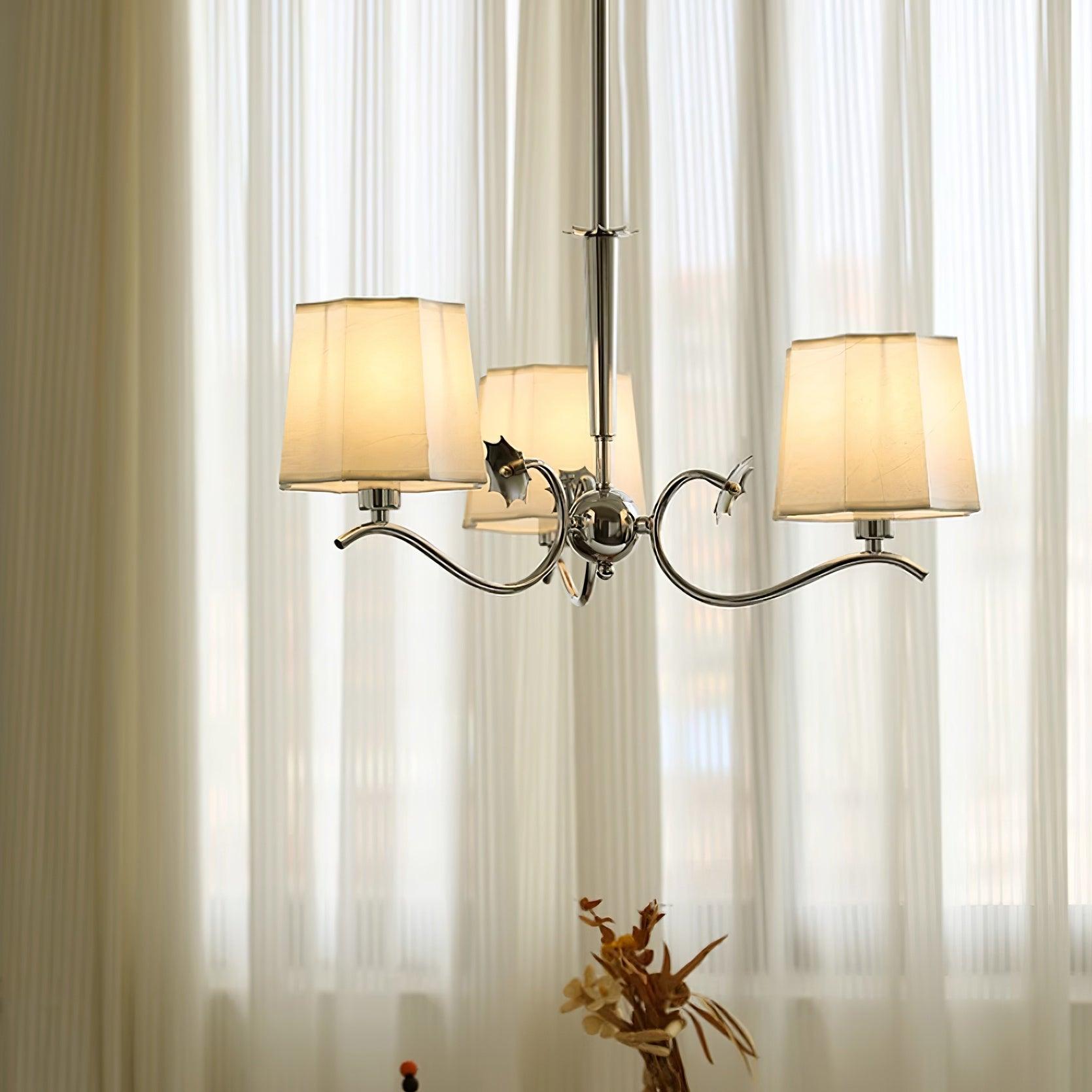 Rockville Lustre Chrome Blanc Élégant