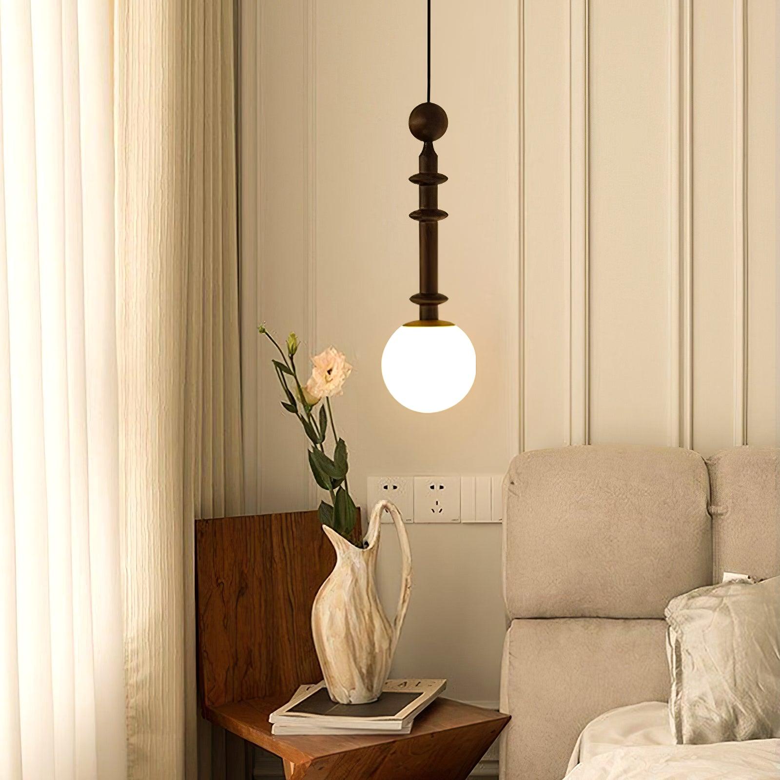 Vesera Suspension industrielle en bois