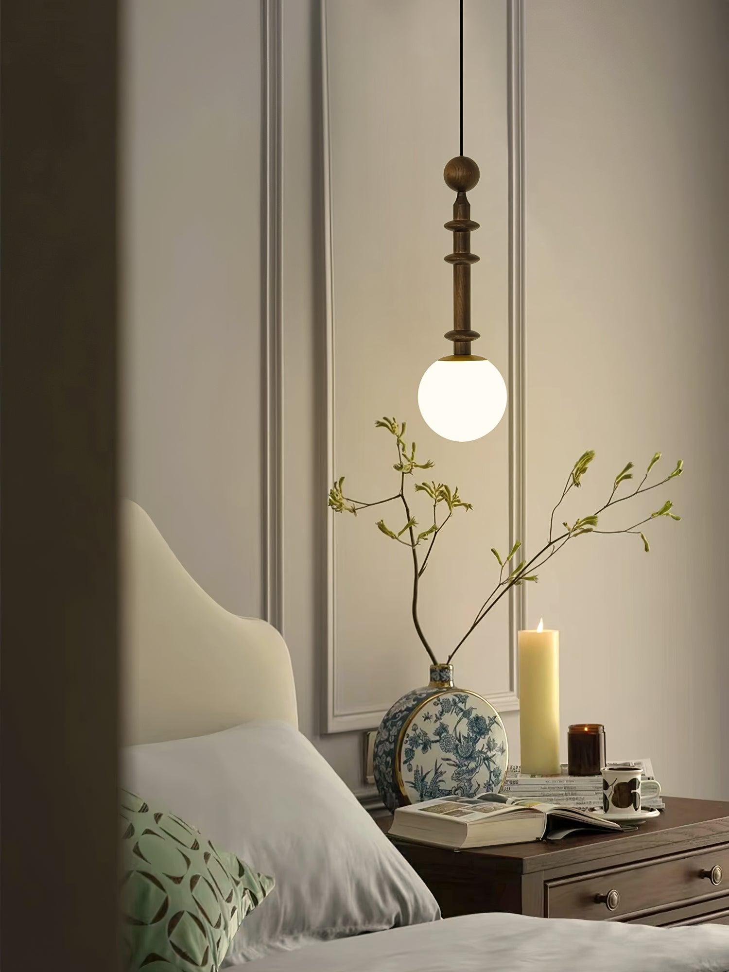Vesera Suspension industrielle en bois