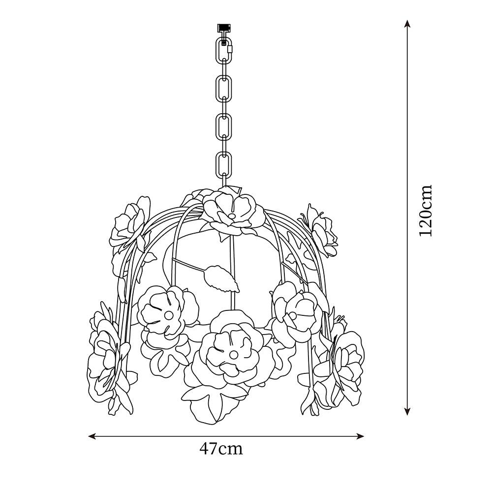Bellova Lustre Floral