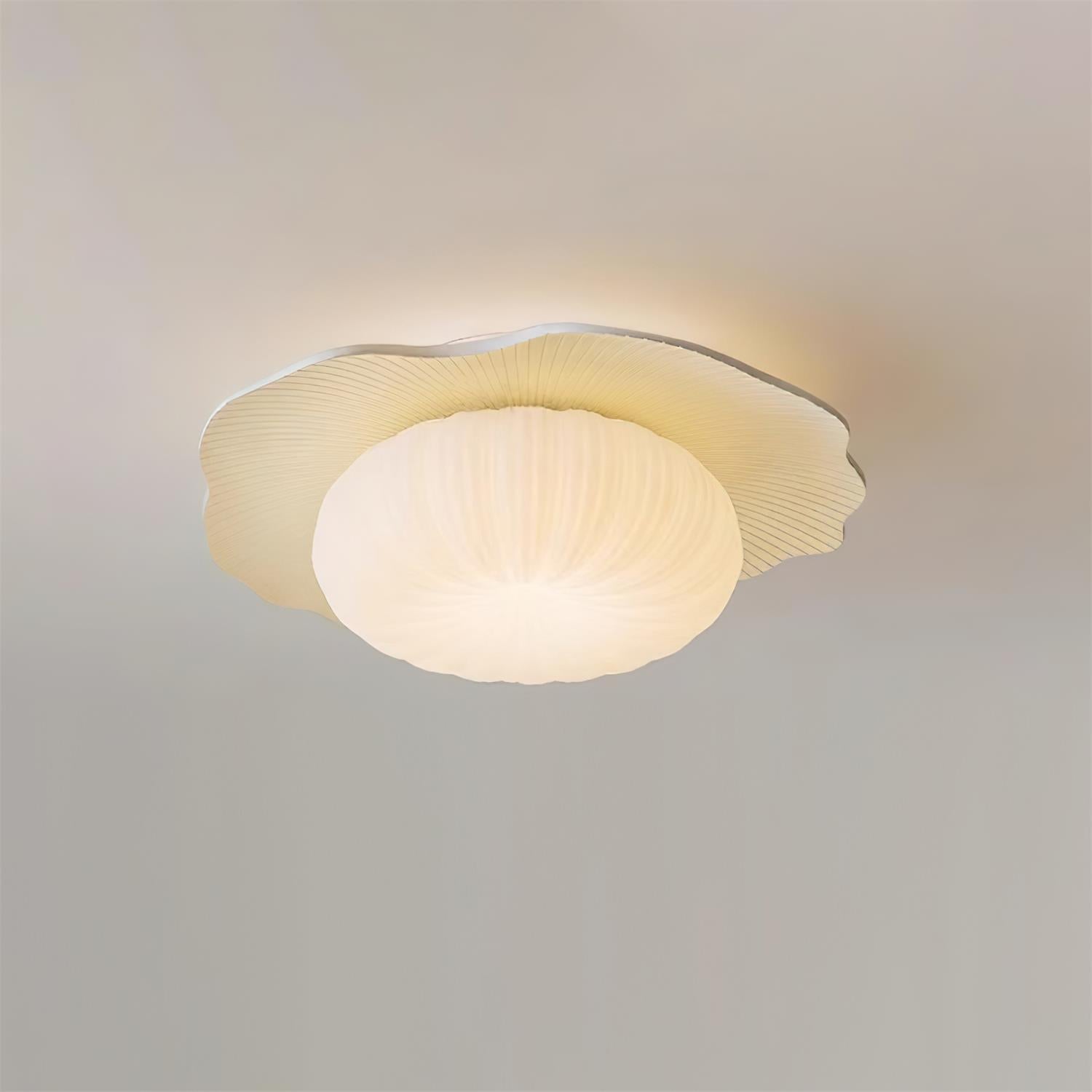 Virelli Lampe de Plafond Disque en Résine Découpé Intérieurs Ludiques