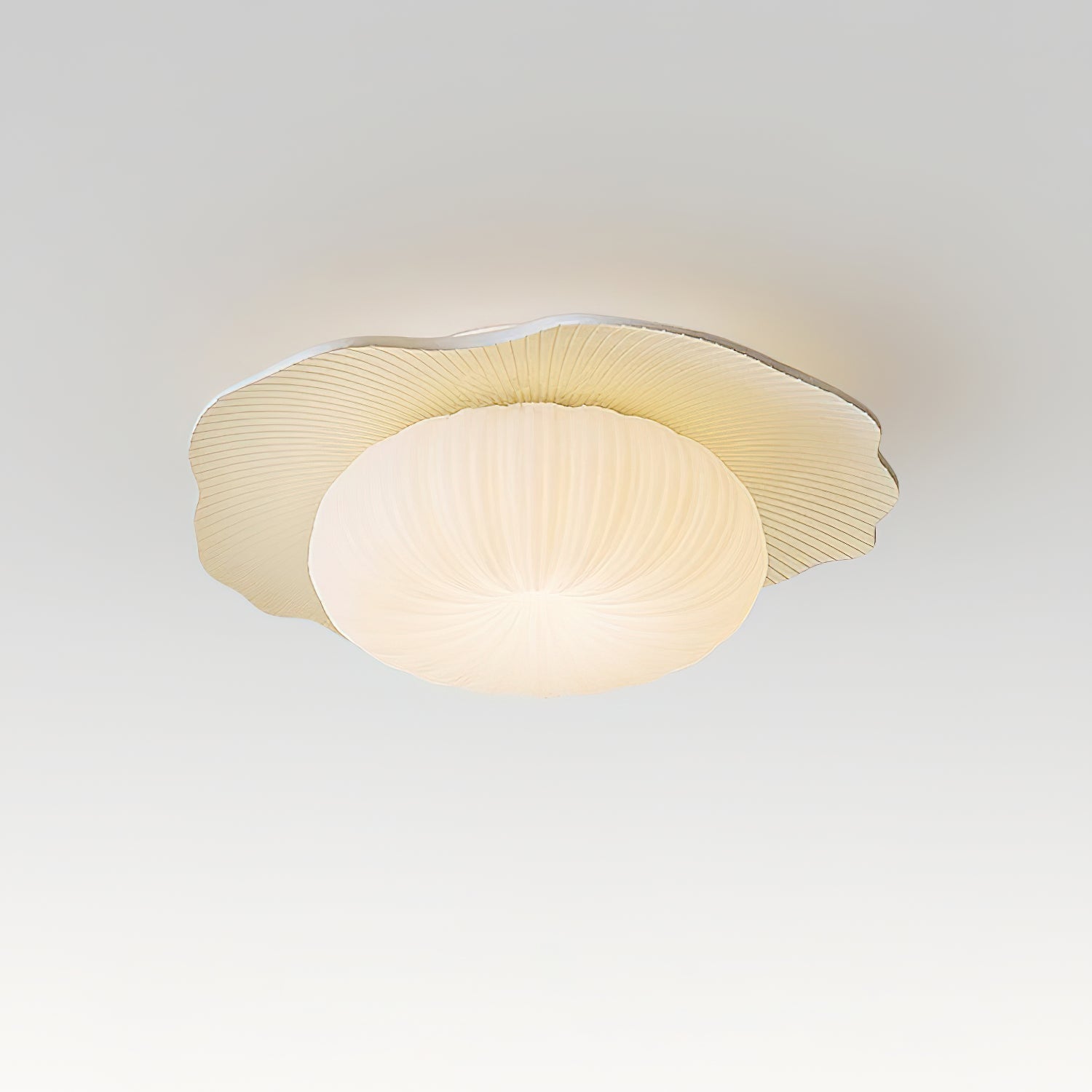 Virelli Lampe de Plafond Disque en Résine Découpé Intérieurs Ludiques