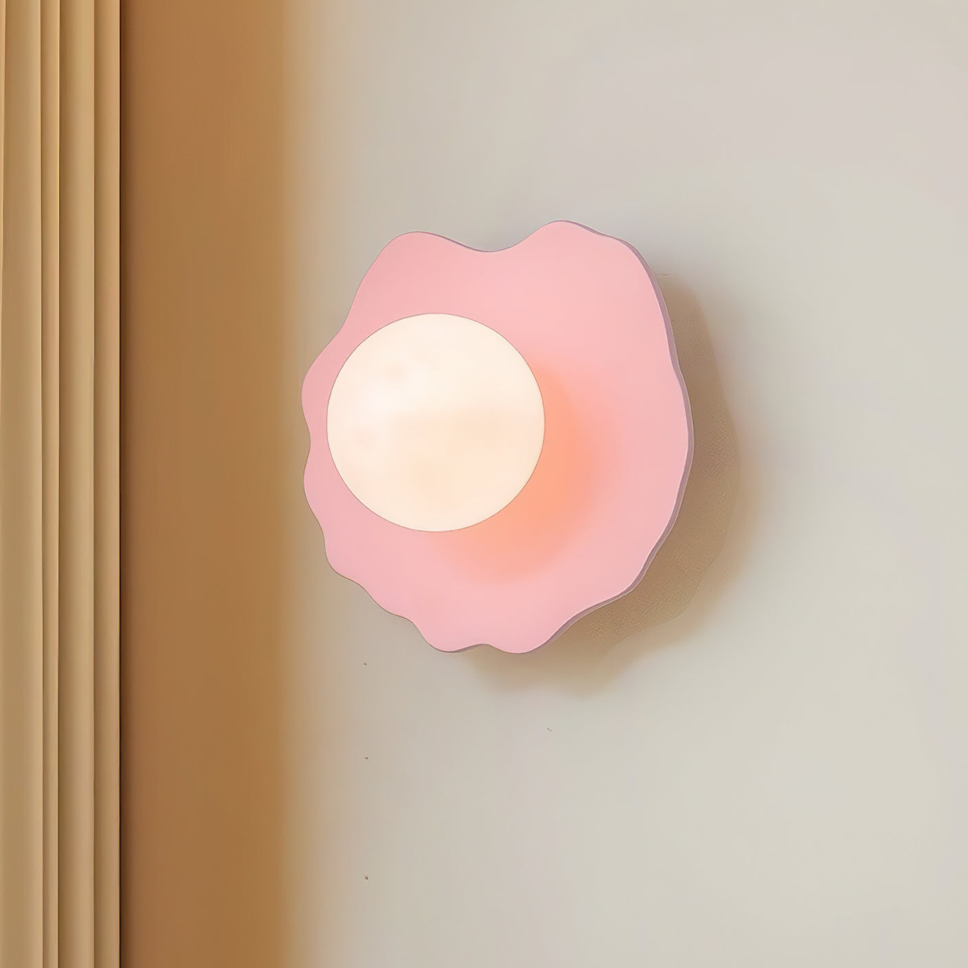 Virelli Applique Murale Disque en Résine Découpé avec Canopée