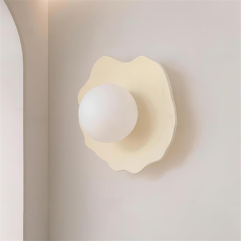 Virelli Applique Murale Disque en Résine Découpé avec Canopée