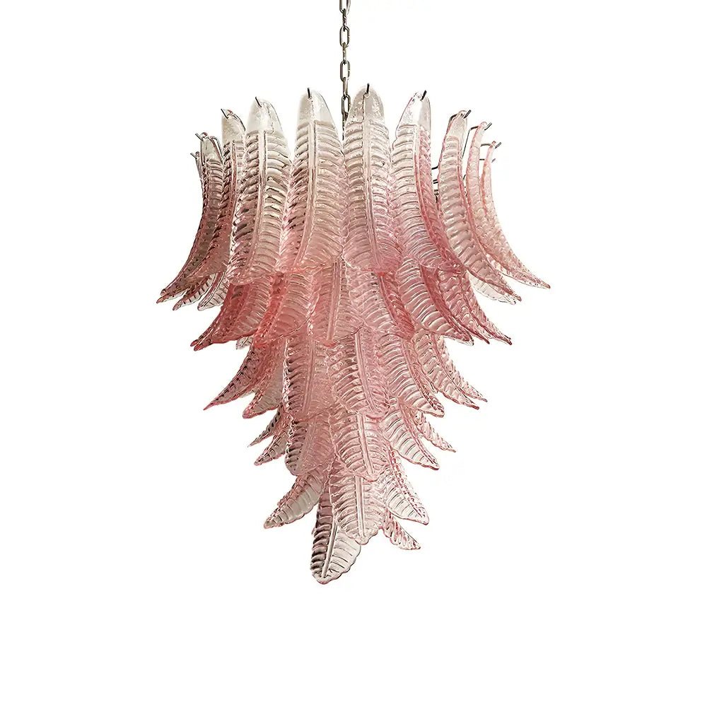 Aurora Lustre en Verre Cascadant Romantique