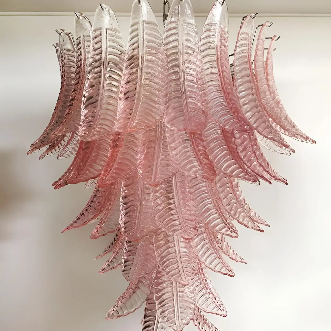 Aurora Lustre en Verre Cascadant Romantique