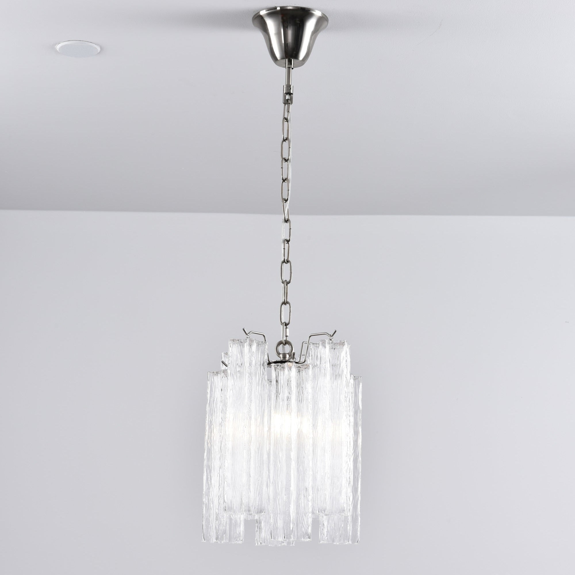 Aurora Lustre Rose Dégradé Murano Verre