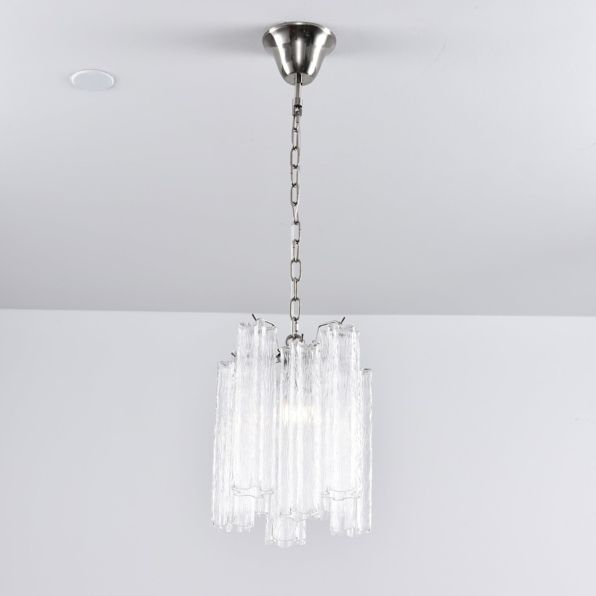 Aurora Lustre Rose Dégradé Murano Verre